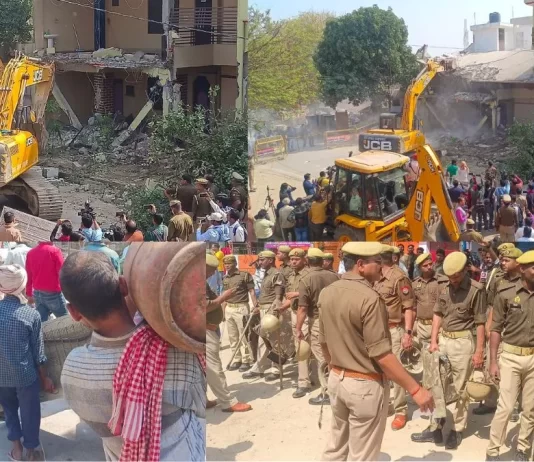 Bulldozer Action in UP