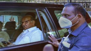 Sharad Pawar resigned