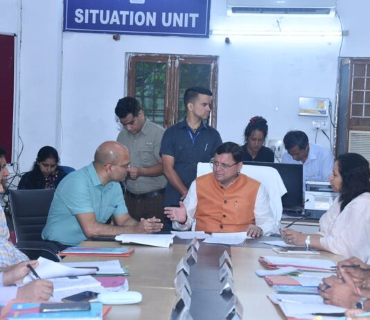 CM Dhami Meeting