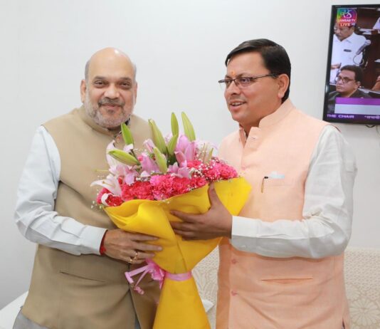 Amit shah in Uttarakhand