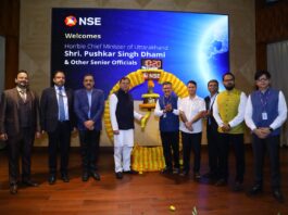 CM Dhami in NSE