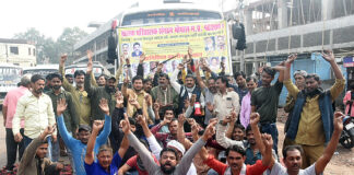 Hit and Run Case Protest