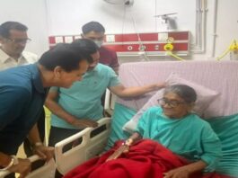 CM Yogi Mother sick