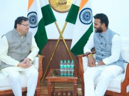 CM dhami Meet Civil Aviation Minister