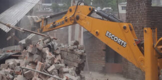 Bulldozer Action in Uttarakhand