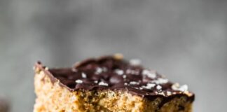 Healthy Peanut Butter Rice Krispie Treats _ Ambitious Kitchen