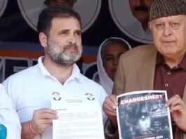 Rahul Gandhi Election Rally