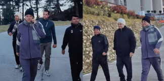 CM Dhami In Bhararisain