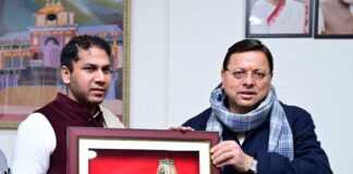 CM Meets Rahul Kumar Kamboj