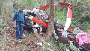 HELICOPTER CRASH IN UTTARKASHI