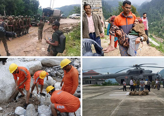 Mandi Cloud Burst : ड्रोन से की जा रही है लापता लोगों की तलाश, 17 लोगों की मौत; 54 अभी लापता Mandi Cloud Burst