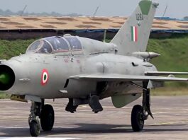 MIG 21 DECOMMISSIONING CEREMONY