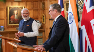 UK PM in India