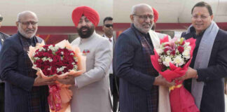 C.P. Radhakrishnan Visit Uttarakhand