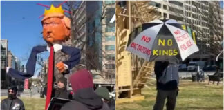 Protest Against Trump