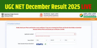 UGC NET Result