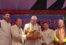 CM Dhami Chamoli visit