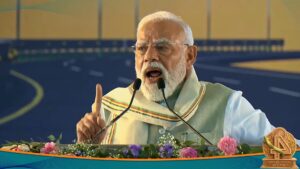 PM Modi BJP Office Visit