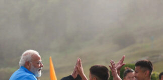 PM Modi Plays Footbal