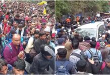 TRAFFIC JAM ON KEDARNATH ROUTE