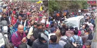 TRAFFIC JAM ON KEDARNATH ROUTE