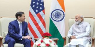 MARCO RUBIO MEETS PM