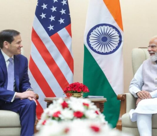 MARCO RUBIO MEETS PM