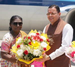CM Photo 01 dt. 12 June, 2026 DROUPADI MURMU UTTARAKHAND VISIT