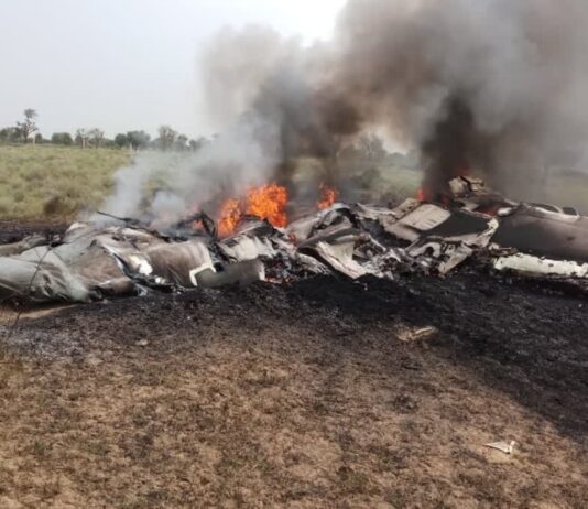 IAF Plane Crash