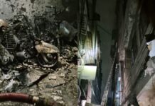 TUGHLAKABAD FIRE