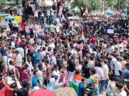 Darbhanga protest