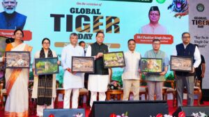 cm dhami International Tiger Day